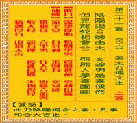 观音灵签 第二一签: 李旦龙凤配合