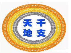 天干地支组成的六十甲子图