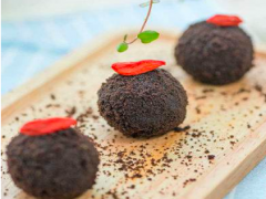 9月11日生日巧克力-红粉杜芙（Red Wine Truffle）