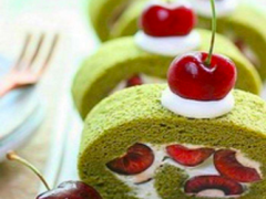 8月20日生日巧克力-车厘子蛋糕（Cherry Leaf Cake）